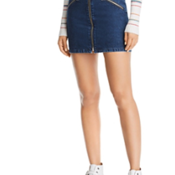 RAG & BONE RACER SKIRT ~ NWOT - Picture 3 of 9